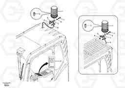 32778 Rotating beacon EC140B, Volvo Construction Equipment