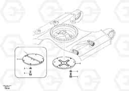 8719 Protecting plate EC135B SER NO 20001-, Volvo Construction Equipment