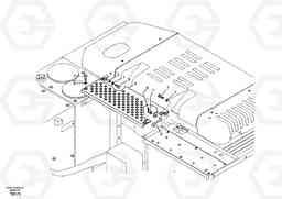 10642 Cover, control valve EC140B, Volvo Construction Equipment