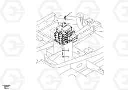 7881 Control valve with fitting parts. EC135B SER NO 20001-, Volvo Construction Equipment
