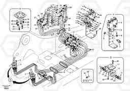 46348 Servo system, control valve to remote control valve EC135B SER NO 20001-, Volvo Construction Equipment