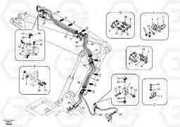 317 Working hydraulic, dipper arm rupture for adjustable boom EC140B, Volvo Construction Equipment
