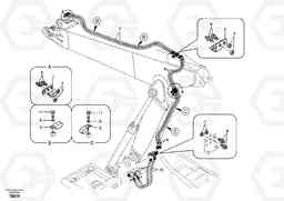 46846 Working hydraulic, slope and rotator on adjustable boom EC140B, Volvo Construction Equipment