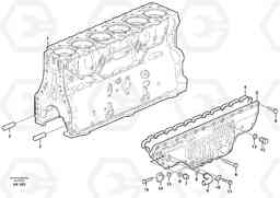 101882 Cylinder block EC460B, Volvo Construction Equipment