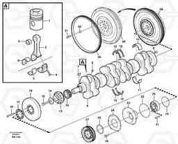 61737 Crankshaft and related parts PL4611, Volvo Construction Equipment