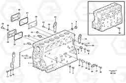 6229 Cylinder block EC330B, Volvo Construction Equipment