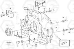 18910 Flywheel housing EC330B, Volvo Construction Equipment