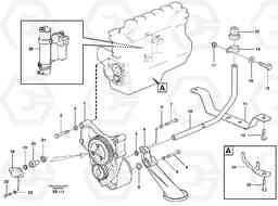 34021 Lubricating oil system EC360B, Volvo Construction Equipment