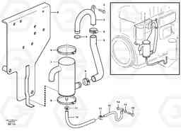 23157 Crankcase ventilation EC330B, Volvo Construction Equipment