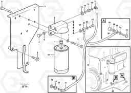 19451 Oil filter by pass EC360B, Volvo Construction Equipment