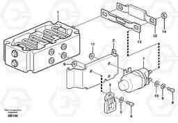 34871 Pre-heater with relay EC360B, Volvo Construction Equipment