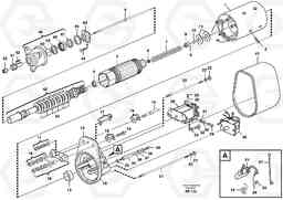 20518 Starter motor EC360B, Volvo Construction Equipment