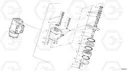 11925 Steering valve L25B TYPE 175 SER NO - 0499, Volvo Construction Equipment