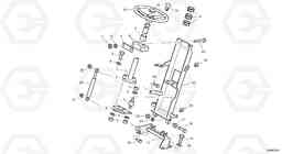 12874 Steering assembly L35 TYPE 186, 188, 189 SER NO - 2200, Volvo Construction Equipment
