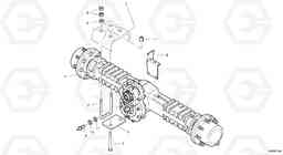 17587 Assembly - rear axle L40 TYPE 191, 192 SER NO - 1000, Volvo Construction Equipment