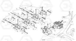 96121 Control valve - Boom suspension system (BSS) L32 TYPE 184 SER NO - 2200, Volvo Construction Equipment
