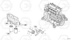 25120 Fuel filter - Feed pump L40B TYPE 191, 192 SER NO - 1499, Volvo Construction Equipment