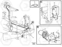 37129 Pump engine hood A30D S/N -11999, - 60093 USA S/N-72999 BRAZIL, Volvo Construction Equipment