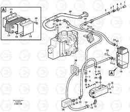 84106 Oil cooler, forword, motor circuit. L150E S/N 8001 -, Volvo Construction Equipment