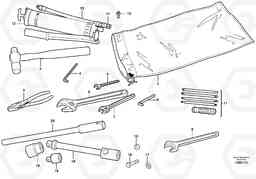 17985 Tools L120E S/N 19804- SWE, 66001- USA, 71401-BRA, 54001-IRN, Volvo Construction Equipment