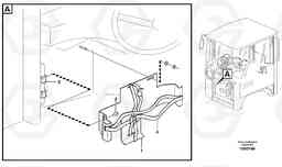 31887 Lunch box holder L180E HIGH-LIFT S/N 5004 - 7398, Volvo Construction Equipment