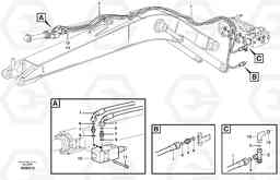 16863 Servo hydraulics, Hose break valve EC160 SER NO 1001-, Volvo Construction Equipment