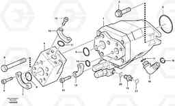 93375 Auxiliary steering system A25D S/N -12999, - 61118 USA, Volvo Construction Equipment