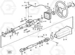 9791 Steering system A30D S/N 12001 - S/N 73000 - BRA, Volvo Construction Equipment