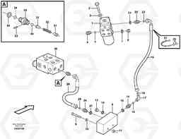 8898 Steering system L120E S/N 16001 - 19668 SWE, 64001- USA, 70701-BRA, Volvo Construction Equipment