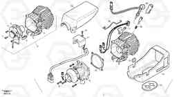 14913 Heater, D2 L25B TYPE 175, S/N 0500 - TYPE 176, S/N 0001 -, Volvo Construction Equipment