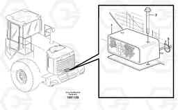 8525 Back-up warning unit L120E S/N 19804- SWE, 66001- USA, 71401-BRA, 54001-IRN, Volvo Construction Equipment