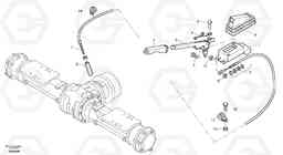 8625 Hand brake L25B TYPE 175, S/N 0500 - TYPE 176, S/N 0001 -, Volvo Construction Equipment