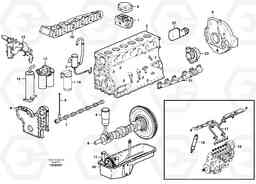 5530 Engine G700B MODELS S/N 35000 -, Volvo Construction Equipment