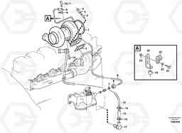 38420 Turbocharger with fitting parts L330E, Volvo Construction Equipment