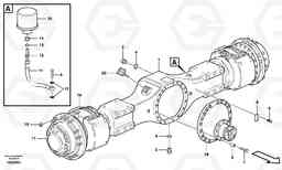 29276 Planetary axle 1, load unit A25D S/N -12999, - 61118 USA, Volvo Construction Equipment