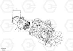 83555 Pump installation EC240B SER NO INT 12641- EU & NA 80001-, Volvo Construction Equipment