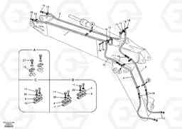 61538 Working hydraulic, hammer and shear for adjustable boom EC240B, Volvo Construction Equipment