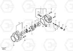 45572 Hydraulic gear pump EC290B, Volvo Construction Equipment