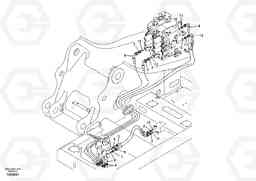 55099 Servo system, control valve to remote control valve pedal EC290B SER NO INT 13562- EU & NA 80001-, Volvo Construction Equipment