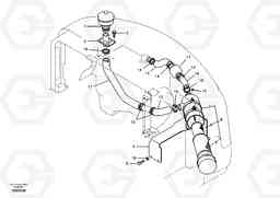 32063 Inlet system, pre-cleaner EW55 SER NO 5630-, Volvo Construction Equipment