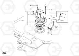7396 Swing motor with mounting parts EW55 SER NO 5630-, Volvo Construction Equipment