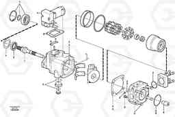 48446 Hydraulic pump L220D SER NO 1001-, Volvo Construction Equipment