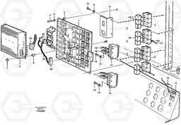59888 Electrical distribution box L180E HIGH-LIFT S/N 5004 - 7398, Volvo Construction Equipment