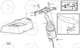 17708 Servo valve with fitting parts. L220E SER NO 2001 - 3999, Volvo Construction Equipment