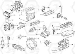 44855 Engine BL70, Volvo Construction Equipment