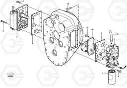 8966 Range selector valve, pressure limiting valve and pump. L60E, Volvo Construction Equipment