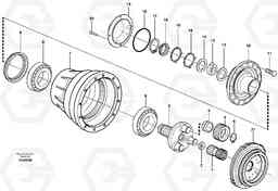 36174 Planetary axle, Front L70F, Volvo Construction Equipment