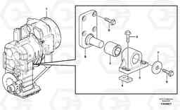 34593 Gear box housing with fitting parts L60F, Volvo Construction Equipment