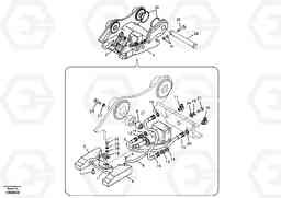 85173 Attachment bracket, quickfit EC160B, Volvo Construction Equipment