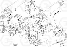 52502 Hydraulic system, lift function L110E S/N 1002 - 2165 SWE, 60001- USA,70201-70257BRA, Volvo Construction Equipment